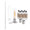 Hofats Spin 90 Silver Garden Torch Bundle