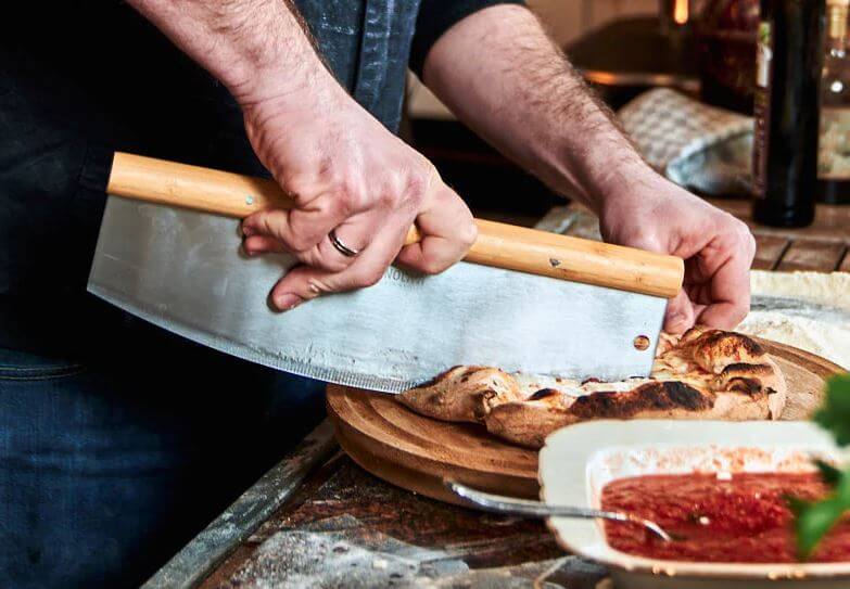 Monolith 14 inch Pizza Cutter Rocker Blade Monolith 14 inch Pizza Cutter Rocker Blade