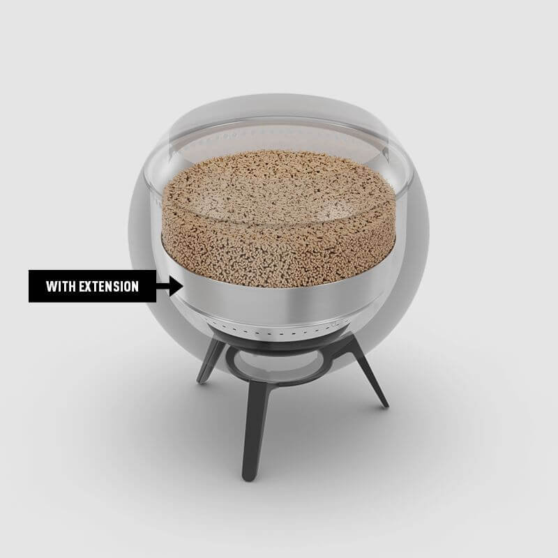 MOON 45 Ash tray with extension