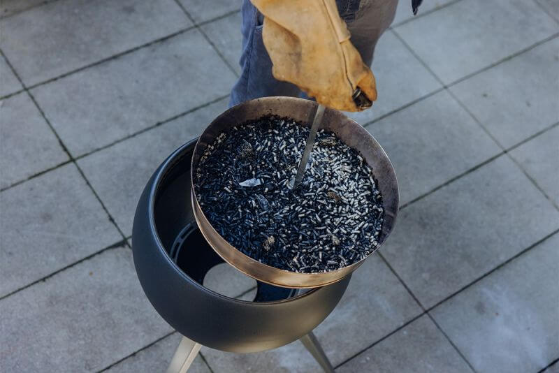 MOON 45 Ash tray with extension