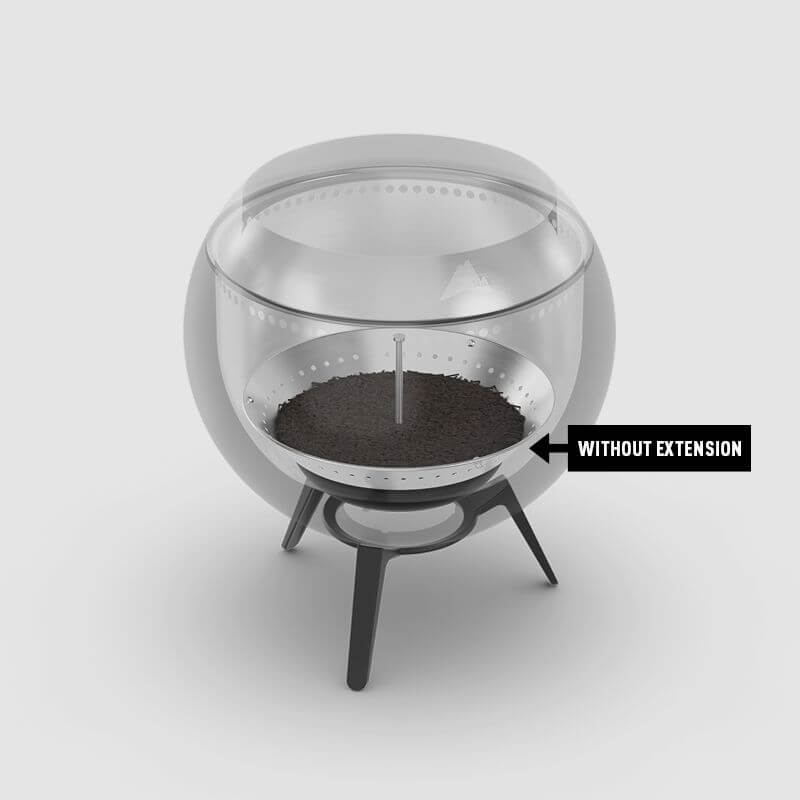 MOON 45 Ash tray with extension2