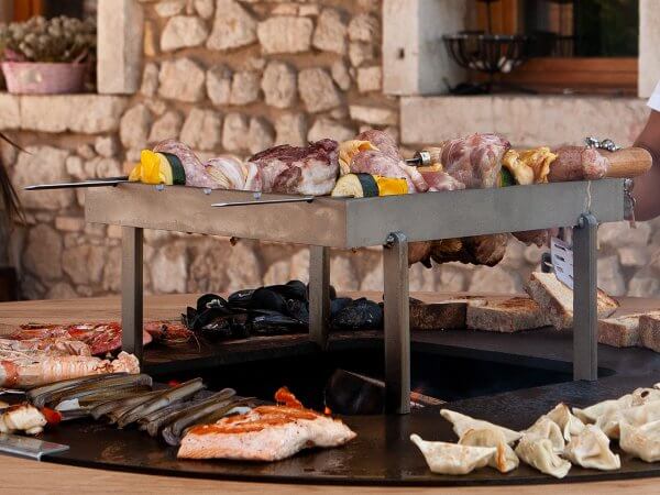 OnFire Plancha Skewer Grill Accessory